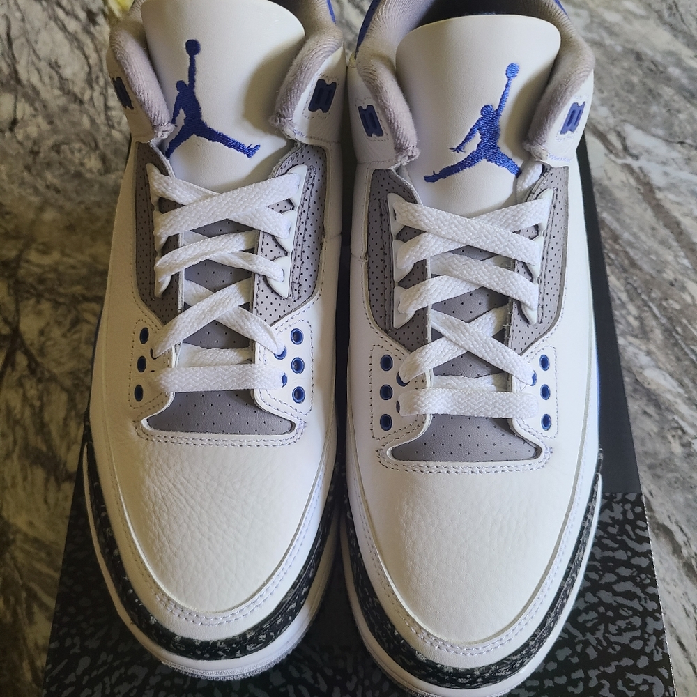 Air Jordan Retro 3 "Racer Blue" - Picture 5 of 7
